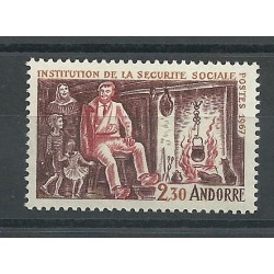 Andorra - Correo Francés - Series completas - ** - 1967 - 203