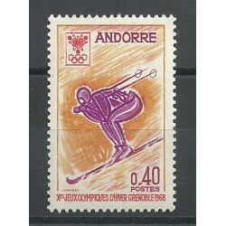 Andorra - Correo Francés - Series completas - ** - 1968 - 207