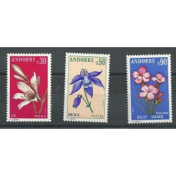 Andorra - Correo Francés - Series completas - ** - 1973 - 250/52