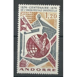 Andorra - Correo Francés - Series completas - ** - 1974 - 263