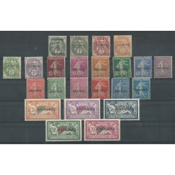 Andorra - Correo Francés - Series completas - ** - 1931 - 1/23 - Nuevos Fijasellos