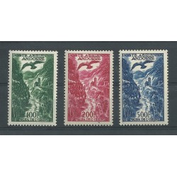 Andorra - Correo Francés - Series completas - ** - 1955/57 - 161/163 - Nuevos