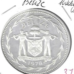 Monedas - America - Belize - 45a - 1978 - 10 dolar - plata