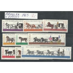 C - Caballos - 1495/03 - Polonia - ** - Añ0 1965