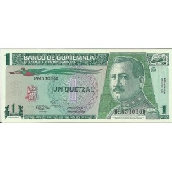 Billetes - America - Guatemala - 073 - sc - Año 1991 - 1 quetzal