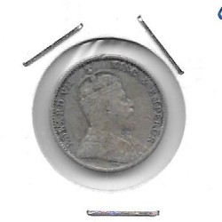 Monedas - Europa - Gran BretaÃ±a (Est. estrecho) - 21a - 1910 - 5 ct - plata