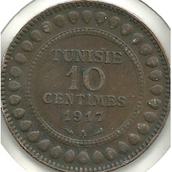 Tunez - 236 - Año 1917A - 10 cts