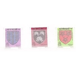 E - Escudos - Jersey - ** - 0433/35