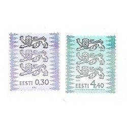 E - Escudos - Estonia - ** - 0366a/67