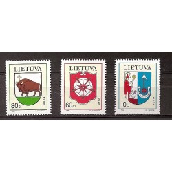 E - Escudos - Lituania - ** - 492/94