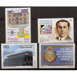 Sellos - Países - España - 2º Cent. (Series Completas) - Juan Carlos I - 2000 - 3708/11 - **