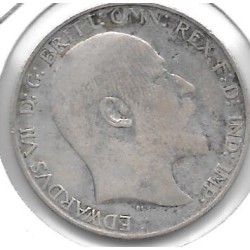 Monedas - Europa - Gran Bretaña - 801 - Año 1910 - Florin