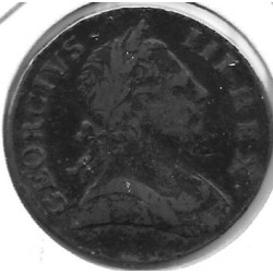 Monedas - Europa - Gran Bretaña - 601 - Año 1772 - 1/2 Penny