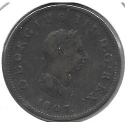 Monedas - Europa - Gran Bretaña - 662 - Año 1867 - 1/2 Penny