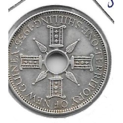 Monedas - Europa - Gran BretaÃ±a - 5 - 1935 - Shilling - Plata - Nueva Guinea