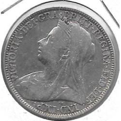 Monedas - Europa - Gran BretaÃ±a - 781 - 1896 - florin - plata