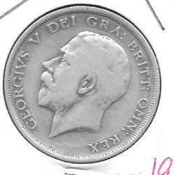 Monedas - Europa - Gran BretaÃ±a - 818.1 - 1914 - media corona - plata