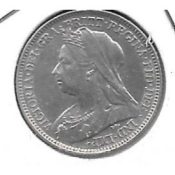 Monedas - Europa - Gran BretaÃ±a - 779 - 1901 - 6 pence