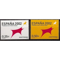 Sellos - Países - España - 2º Cent. (Series Completas) - Juan Carlos I - 2002 - 3865/66 - **