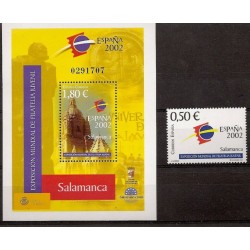 Sellos - Países - España - 2º Cent. (Series Completas) - Juan Carlos I - 2002 - 3877/78 - **