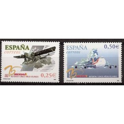 Sellos - Países - España - 2º Cent. (Series Completas) - Juan Carlos I - 2002 - 3907/08 - **