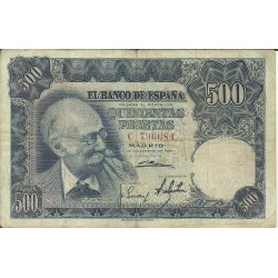 Billetes - España - Estado Español (1936 - 1975) - 500 ptas - 504 - bc+ - 15/11/1951 - ref.C796684