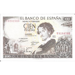 Billetes - EspaÃ±a - Estado EspaÃ±ol (1936 - 1975) - 100 ptas - 494 - ebc - 1965 - num. ref: Y8184705