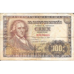 Billetes - EspaÃ±a - Estado EspaÃ±ol (1936 - 1975) - 100 ptas - 490 - mbc - 1948 - Num.ref: D4628868