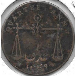 Monedas - Europa - Gran bretaña (India Británica) - 232 - Año 1833 - 1/4 Anna - Bombay Presidencia