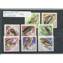 F - Fauna - 2278/85 - Rumania - ** - Año 1967