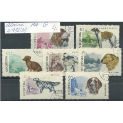 F - Fauna - 932/38 - Albania - o - Año 1966