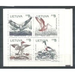 F - Fauna - 432/35 - Lituania - ** - Año 1992