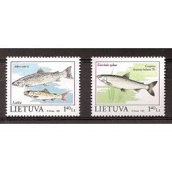 P - Peces - Lituania - ** - 586/7