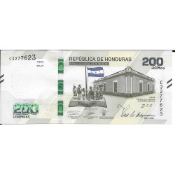 Billetes - America - Honduras - W105 - SC - 2019 - 200 lempiras - Num.ref: C3277623