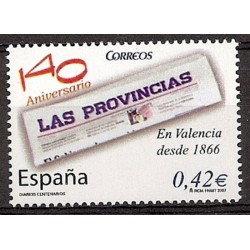 Sellos - Países - España - 2º Cent. (Series Completas) - Juan Carlos I - 2007 - 4309 - **