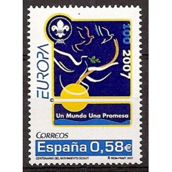 Sellos - Países - España - 2º Cent. (Series Completas) - Juan Carlos I - 2007 - 4322 - **