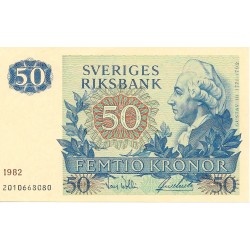 Billetes - Europa - Suecia - 53 - S/C - 1982 - 50 Coronas - num ref:2010668080