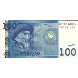 Billetes - Asia - Kyrgystan - 026 - sc - Año 2009 - 100 som