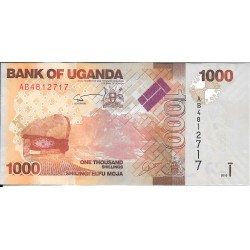 Billetes - Africa - Uganda - 49a - sc - 2010 - 1000 shillings - Num.ref: AB4812717