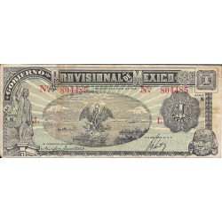 Billetes - America - Mexico - S-701 - mbc+ - Peso - Gobierno Provisional - Num.ref: 804485