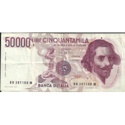 Billetes - Europa - Italia - 113a - bc - Año 1984 - 50000 liras