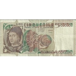 Billetes - Europa - Italia - 105 - mbc- - Año 1979 - 5000 liras - ref.NA985858