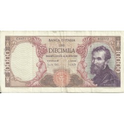 Billetes - Europa - Italia - 97E - MBC- - Año 1970 - 10000 Liras