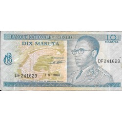 Billetes - Africa - Zaire - 9 - mbc - 100 makuta - num.ref: DF241629