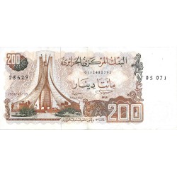 Billetes - Africa - Argelia - 135 - MBC - 1983 - 200 Dinar - num ref:28629