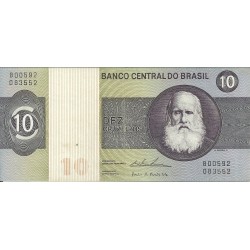 Billetes - America - Brasil - 193c - Año 1979 - 10 Cruzeiros - EBC