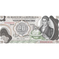 Billetes - America - Colombia - 404d - sc - 1979 - 20 pesos - Num.ref: 83042632