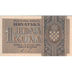 Billetes - Europa - Croacia - 7 - SC - 1942 - kuna - Num.ref:AV115541