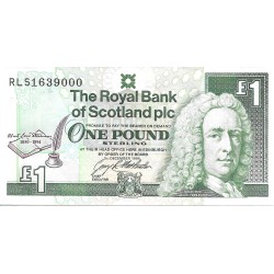 Billetes - Europa - Escocia - 358 - S/C - Año 1994 - Pound - num ref: RLS1639000