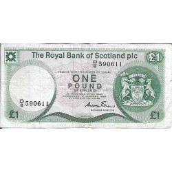 Billetes - Europa - Escocia - 341b - mbc - 1983 - libra - num. ref: 590611